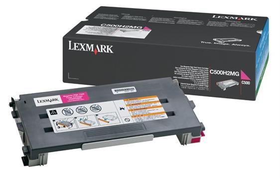 781634 Lexmark 036131 Toner Lexmark C500H2Mg r&#248;d 